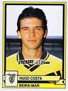 Cromo Hugo Costa - Futebol 1994-1995 - Panini