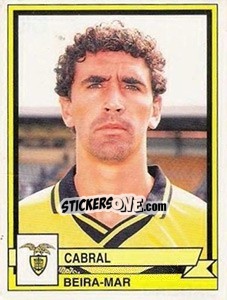 Figurina Cabral - Futebol 1994-1995 - Panini