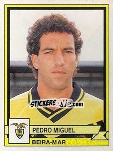 Cromo Pedro Miguel