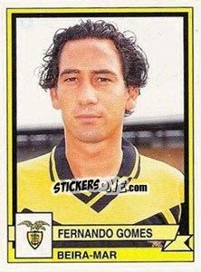 Sticker Fernando Gomes - Futebol 1994-1995 - Panini