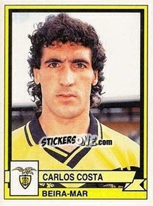 Cromo Carlos Costa - Futebol 1994-1995 - Panini