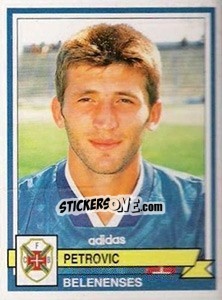 Figurina Petrovic - Futebol 1994-1995 - Panini