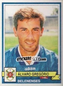 Figurina Alvaro Gregorio - Futebol 1994-1995 - Panini