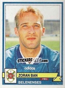 Sticker Zoran Ban - Futebol 1994-1995 - Panini