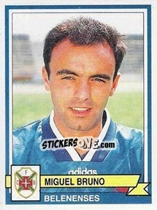 Figurina Miguel Bruno - Futebol 1994-1995 - Panini
