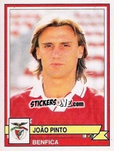 Sticker Joao Pinto - Futebol 1994-1995 n. 77 - Panini
