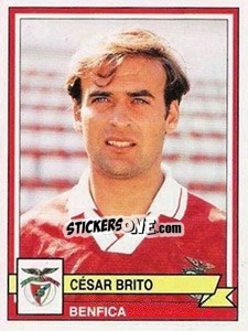 Sticker Cesar Brito - Futebol 1994-1995 - Panini
