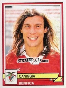 Figurina Caniggia - Futebol 1994-1995 - Panini