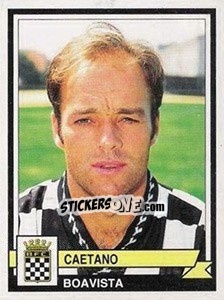 Figurina Caetano - Futebol 1994-1995 - Panini