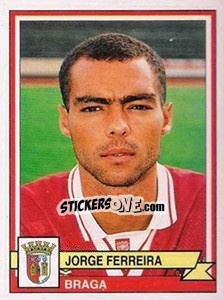 Sticker Jorge Ferreira - Futebol 1994-1995 - Panini