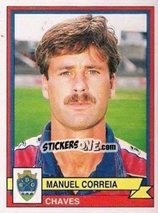 Sticker Manuel Correia - Futebol 1994-1995 - Panini