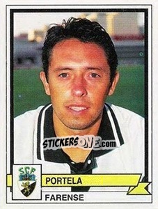 Sticker Portela - Futebol 1994-1995 n. 139 - Panini