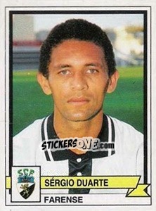 Figurina Sergio Duarte - Futebol 1994-1995 - Panini