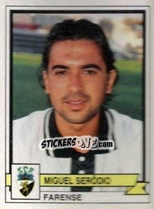 Sticker Miguel Serodio - Futebol 1994-1995 - Panini