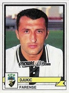 Cromo Djukic - Futebol 1994-1995 - Panini
