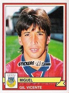 Sticker Miguel Serodio - Futebol 1994-1995 - Panini