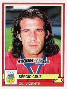 Cromo Sergio Cruz - Futebol 1994-1995 - Panini