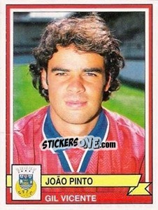 Cromo Joao Pinto