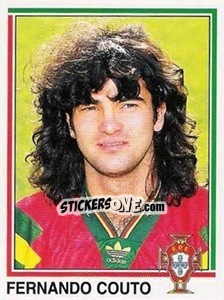Sticker Fernando Couto - Futebol 1994-1995 n. 180 - Panini
