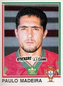 Sticker Paulo Madeira - Futebol 1994-1995 - Panini