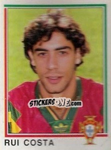 Cromo Rui Costa - Futebol 1994-1995 - Panini