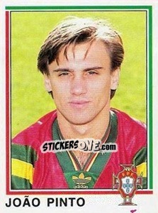 Sticker Joao Pinto - Futebol 1994-1995 - Panini