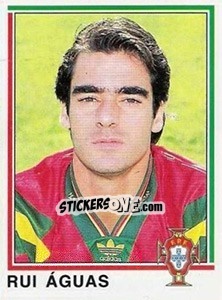 Cromo Rui Aguas - Futebol 1994-1995 - Panini