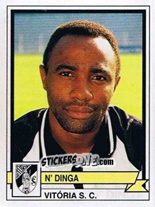 Sticker N'Dinga - Futebol 1994-1995 n. 207 - Panini
