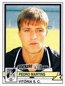 Sticker Pedro Martins - Futebol 1994-1995 n. 209 - Panini