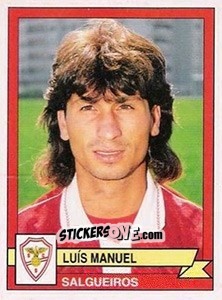 Sticker Luis Manuel - Futebol 1994-1995 n. 283 - Panini