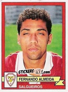 Sticker Fernando Almeida - Futebol 1994-1995 n. 290 - Panini