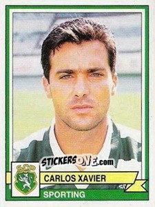Sticker Carlos Xavier - Futebol 1994-1995 n. 322 - Panini
