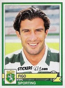 Sticker Luis Figo - Futebol 1994-1995 n. 323 - Panini