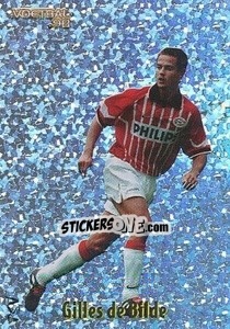 Sticker Gilles de Bilde - Voetbal 1997-1998 - Panini