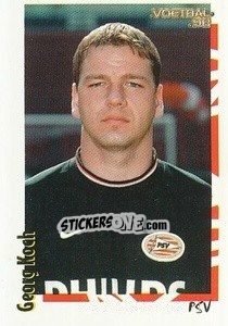 Sticker Georg Koch - Voetbal 1997-1998 - Panini