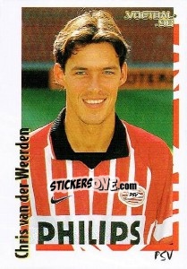 Cromo Chris van der Weerden - Voetbal 1997-1998 - Panini