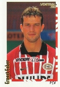 Cromo Ernest Faber - Voetbal 1997-1998 - Panini