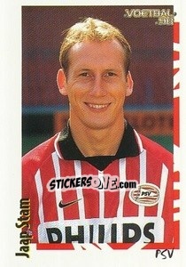 Sticker Jaap Stam - Voetbal 1997-1998 - Panini