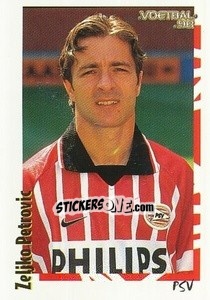 Sticker Zeljko Petrovicv - Voetbal 1997-1998 - Panini