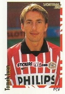 Sticker Tomek Iwan - Voetbal 1997-1998 - Panini