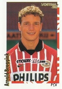 Sticker Arnold Bruggink - Voetbal 1997-1998 - Panini