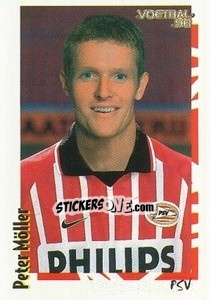 Sticker Peter Moller - Voetbal 1997-1998 - Panini
