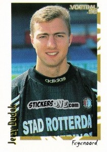 Sticker Jerzy Dudek - Voetbal 1997-1998 - Panini