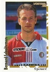 Sticker Bernard Schuiteman - Voetbal 1997-1998 - Panini