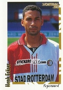 Sticker Henk Fraser - Voetbal 1997-1998 - Panini