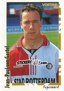 Sticker Jean-Paul van Gastel - Voetbal 1997-1998 - Panini