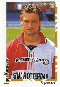 Sticker Igor Korneev - Voetbal 1997-1998 - Panini
