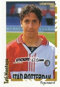 Sticker Tati Montoya - Voetbal 1997-1998 - Panini