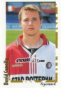 Sticker David Connolly - Voetbal 1997-1998 - Panini