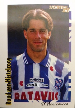 Sticker Ruud Van Nistelrooy - Voetbal 1997-1998 n. 183 - Panini